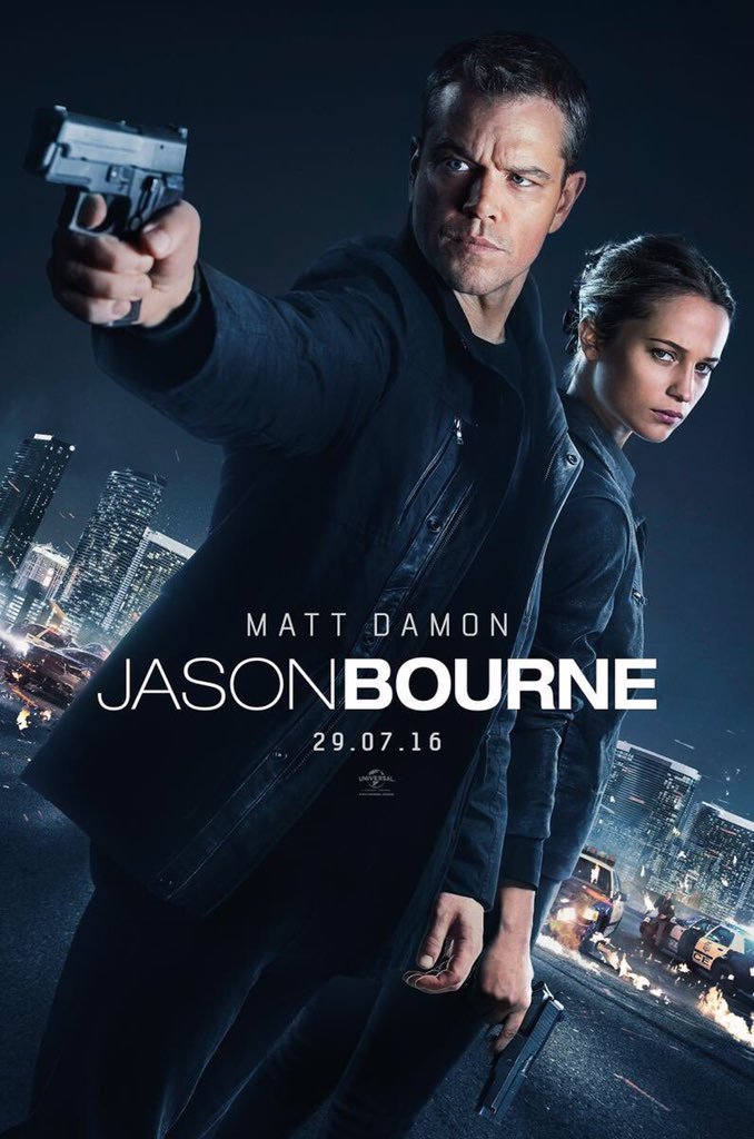 Jason Bourne - Hollywood movie (2016)